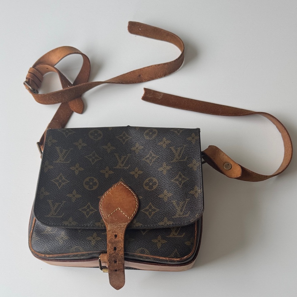 Louis Vuitton Brown Monogram Satchel